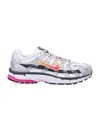 Nike P-6000 Mesh And Rubber Sneakers In Gray