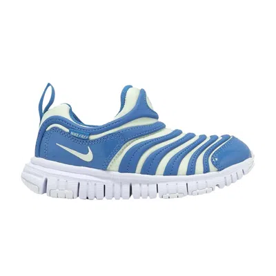 Pre-owned Nike Dynamo Free Ps 'star Blue Volt Tint White' | Kid's Size 12