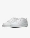 Nike Ebernon Low Aq1779-100 Women's White Leather Low Top Running Shoes Clk524 In White