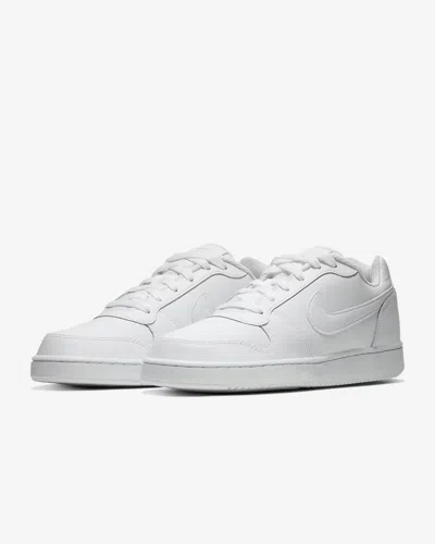 NIKE EBERNON LOW AQ1779-100 SNEAKERS WOMEN'S WHITE LEATHER SHOES HAM490