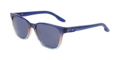 Nike Eclipse Shadow Ev24047 410 Women's Sunglasses Blue Size 53