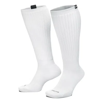 Nike Eevryday Plus Comfortable Mid-calf Sports Socks 'white'