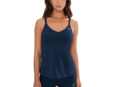 Nike Effortless Essential V-neck Tankini In Blue