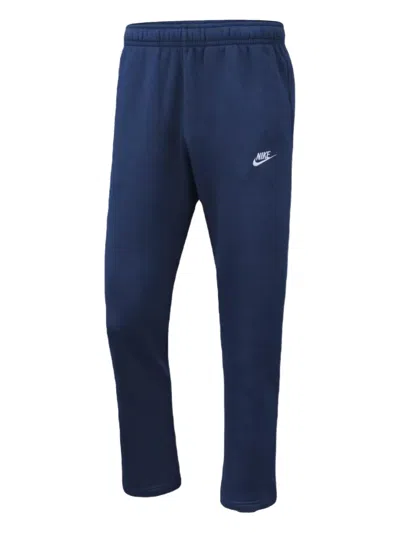 Nike Elastic-waist Logo-detail Track Pants In Blue