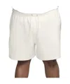 Nike Elastic Waist Shorts In White