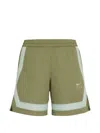 Nike Elasticated Shorts In Green