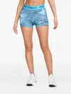 Nike Elasticated-waistband Shorts In Blue