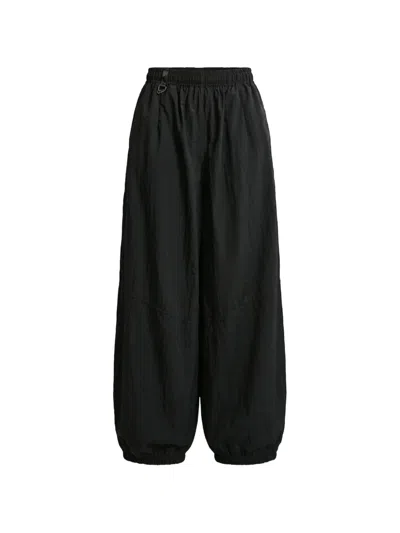 Nike Elasticated-cuff Track Pants In Black