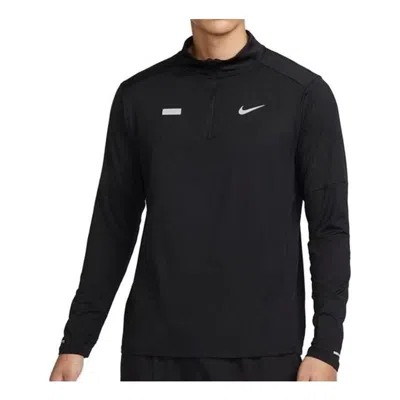 Nike Element Flash Dry Fit Half Zip Running Top 'black'