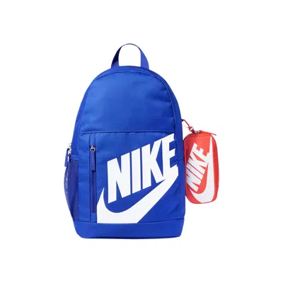 Pre-owned Nike Elemental 20l Backpack 'old Royal/orange/white' | Blue | Kid's Size Onesize