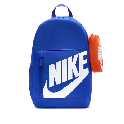 Nike Elemental Big Kids' Backpack (20l) In Blue