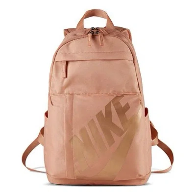 Nike Elemental Gold Logo Backpack 'pink'