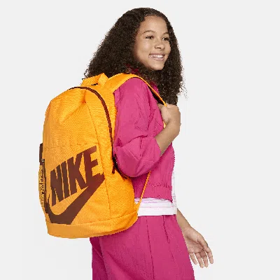 Nike Elemental Kids' Backpack (20l) In Orange