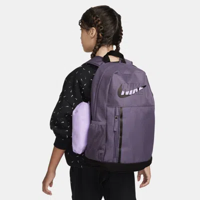 Nike Elemental Kids' Graphic Backpack (20l) In Purple