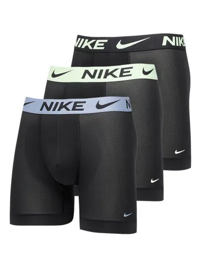 Nike Elite Breathe Boxers (pack Of Three) In Black