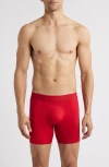 Nike Elite Micro Boxer Briefs In Red