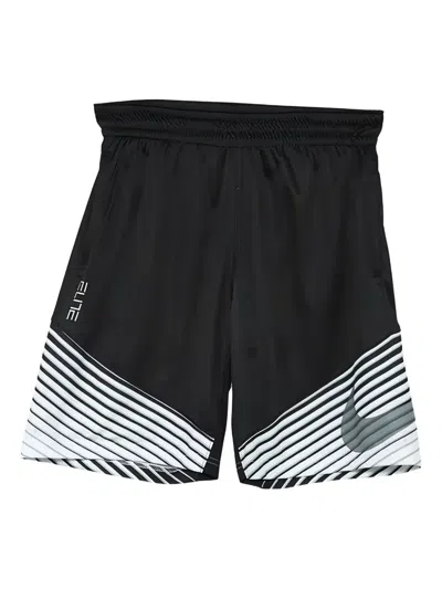Nike Elite Striped Shorts In Black