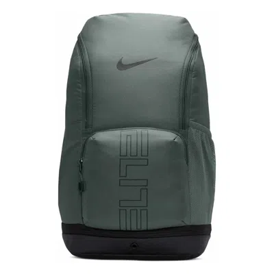 Nike Elite Varsity Backpack 'iron Grey' In Green