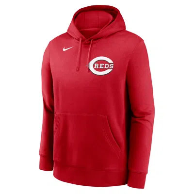 NIKE ELLY DE LA CRUZ CINCINNATI REDS CLUB  MEN'S MLB PULLOVER HOODIE,1015912792