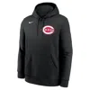 Nike Men's Elly De La Cruz Black Cincinnati Reds Player Name Number Club Fleece Pullover Hoodie In Black