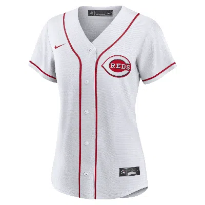 Nike Elly De La Cruz Cincinnati Reds  Women's Mlb Replica Jersey In White