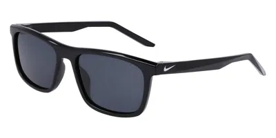 Nike Embar P N Iu4638x Polarized 010 Occhiali Da Sole Neri Per Uomo In Yellow