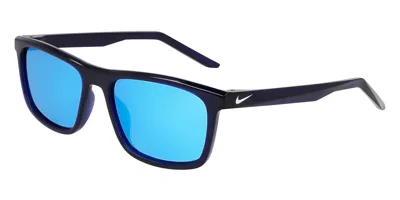 Nike Embar P N Iu4638x Polarized 410 Occhiali Da Sole Blu Per Uomo In Pink