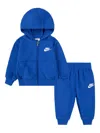 Nike Baby Boys 2-piece Club Fleece Hoodie And Pants Set In Blue
