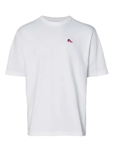 Nike Embroidered-motif T-shirt In White