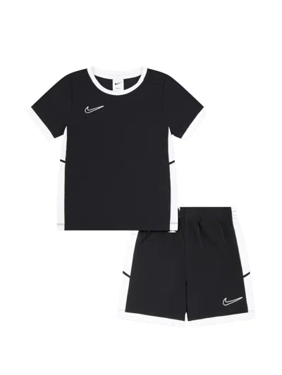 Nike Kids' Embroidered Shorts In Black
