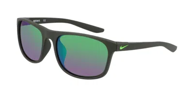 Nike Endure M Fj2198 355 Men's Sunglasses Green Size 59 In Neutral