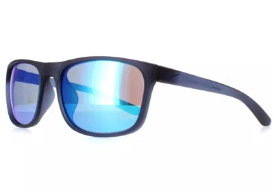 Pre-owned Nike Endure Sunglasses5919) In Transparent Matte Blue/blue Mirror (cw4650/410