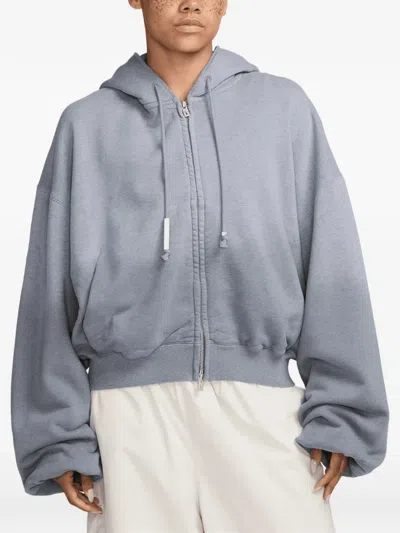 Nike Energy Studio Zip-up Hoodie In Gray