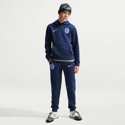 Nike England Club Fleece Big Kids' (boys')  Soccer Jogger Pants In Blue