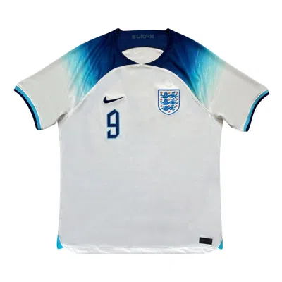 Pre-owned Nike England Player Issue Home Jersey #9 Kane 'white'
