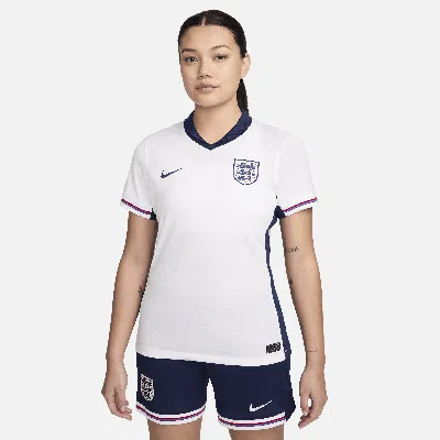 Nike England (team) 2024/25 Stadium Home  Women's Dri-fit Soccer Replica Jersey In White