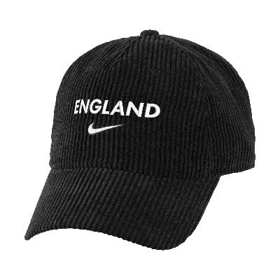 Nike England  Unisex Soccer Corduroy Cap In Black