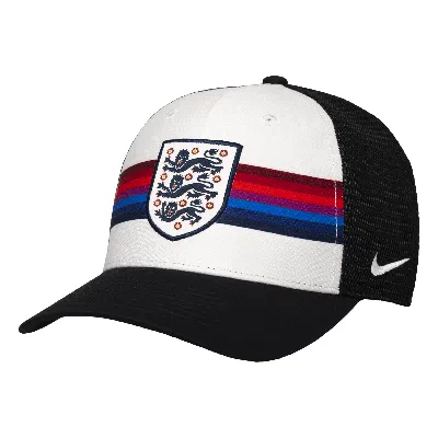 Nike England  Unisex Soccer Trucker Cap In Black