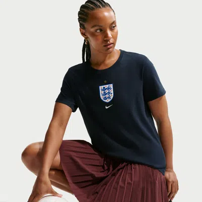 Nike England  Women's Soccer T-shirt In Blue