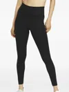 Nike Zenvy High Waistband Stretch Fit Leggings In Black