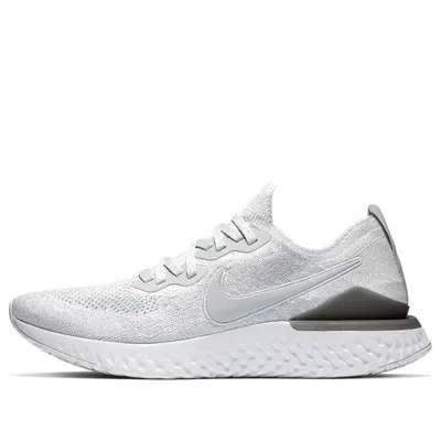 Nike Epic React Flyknit 'pure Platinum' In Gray ModeSens