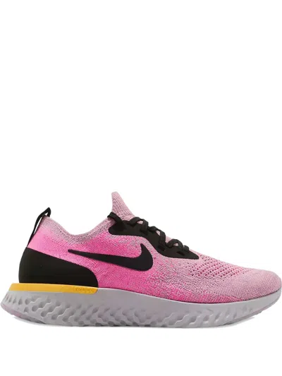 NIKE EPIC REACT FLYKNIT "PINK BLAST" SNEAKERS