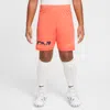 Nike Erling Haaland Academy Big Kids' Dri-fit Soccer Shorts In Pink