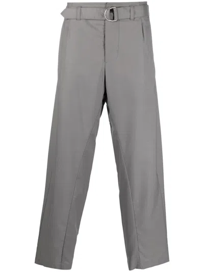 Nike Esc Worker Straight-leg Trousers In Grey