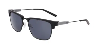 Nike Essence Groove If1092x 010 Men's Sunglasses Black Size 56 In Blue