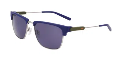 Nike Essence Groove If1092x 492 Men's Sunglasses Blue Size 56 In Purple