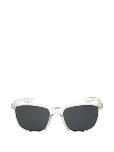 Nike Essential Endeavor Rectangle-frame Sunglasses In Gray