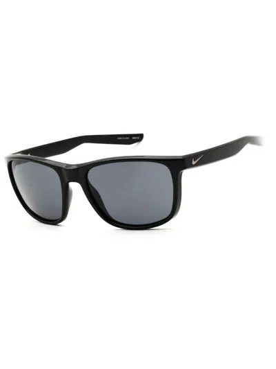 Nike Essential Endeavor Rectangular Sunglasses For Men In Black