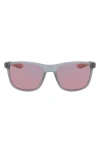 Nike Essential Endeavor Wraparound Sunglasses In Metallic