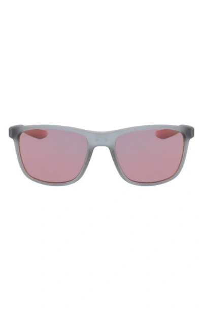 Nike Essential Endeavor Wraparound Sunglasses In Metallic